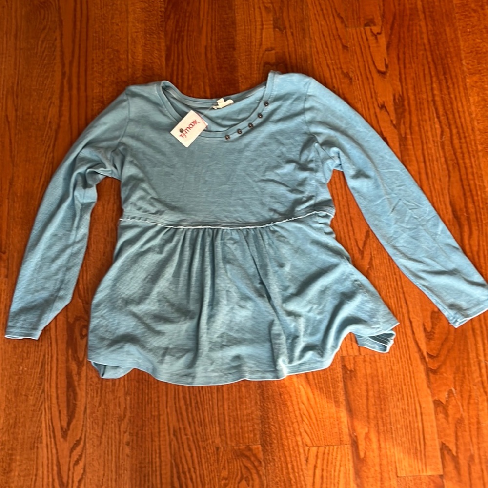 Jane and Delancey Light Blue Blouse